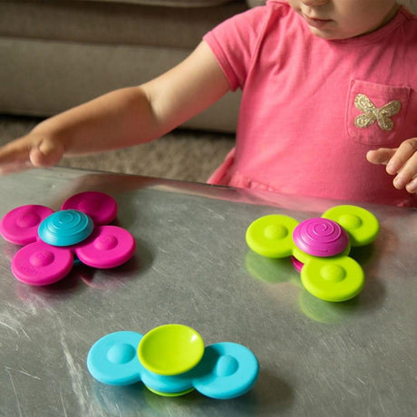 Fat Brain Toys: wirujące przyssawki Whirly Squigz - Noski Noski