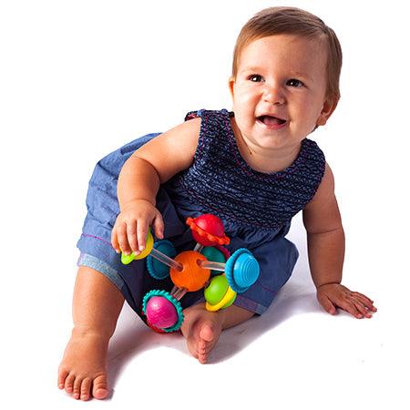 Fat Brain Toys: zabawka sensoryczna dla niemowląt Wimzle - Noski Noski