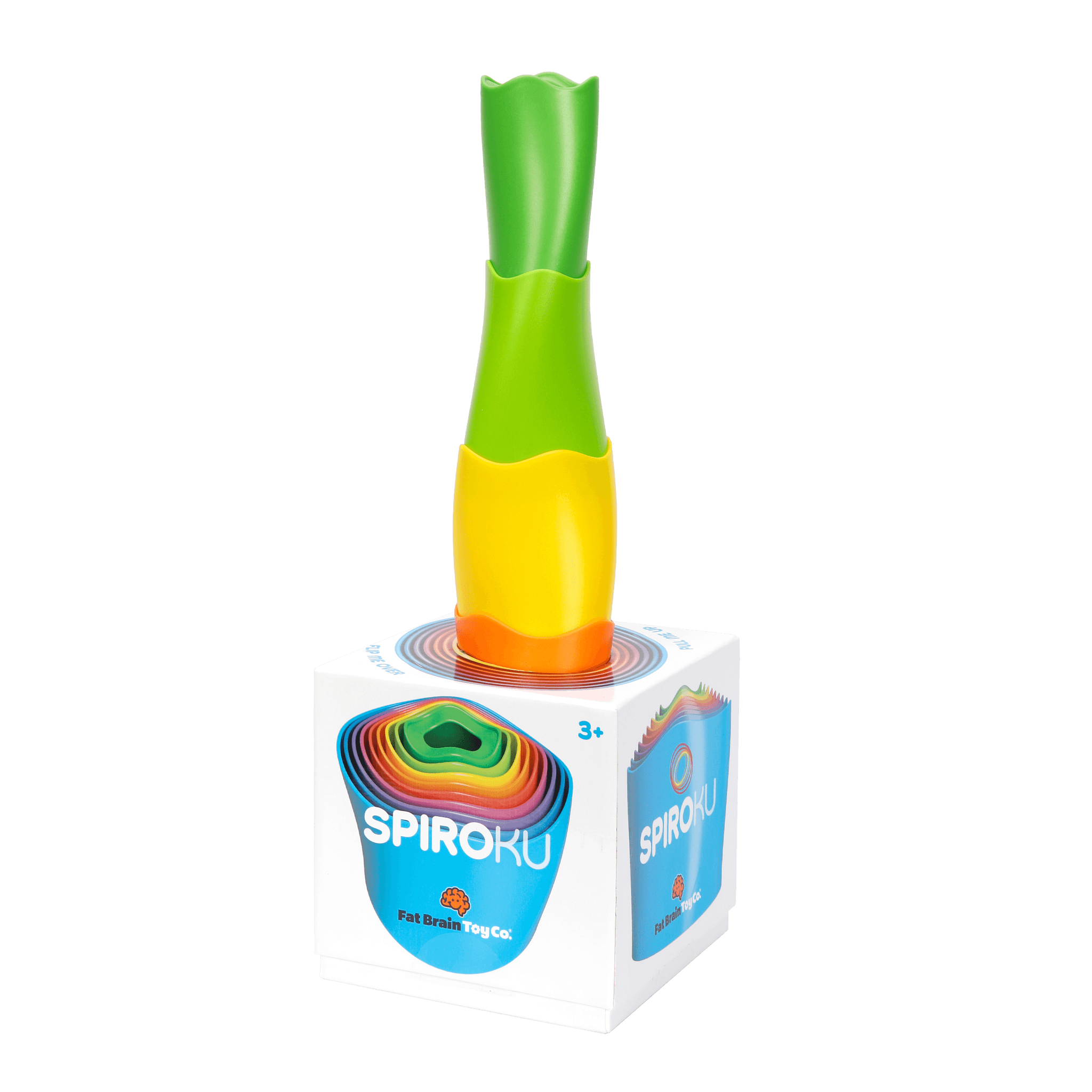 Fat Brain Toys: zakręcona wieża SpiroKu - Noski Noski