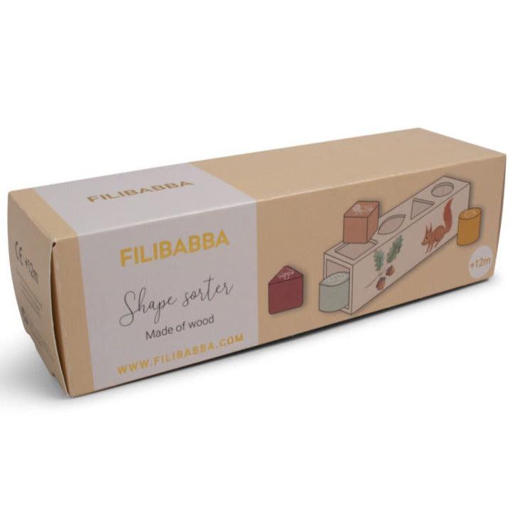 Filibabba: sorter Wooden Shape Sorter - Noski Noski