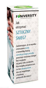 Funiversity: Jak otrzymać sztuczny śnieg? Fun Snow - Noski Noski