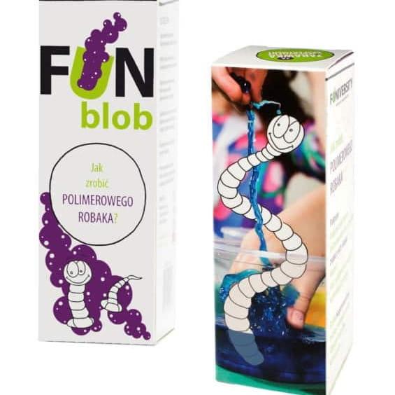 Funiversity: Jak zrobić polimerowego robaka? Fun Blob - Noski Noski