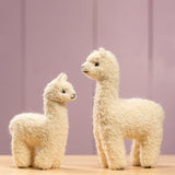 Gabo Wool: wełniana figurka alpaka Baby Alpaca 11 cm - Noski Noski
