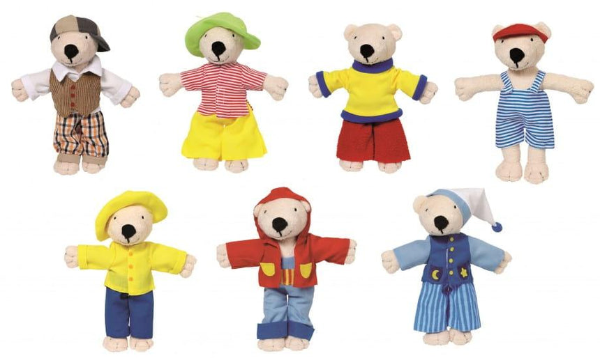 Goki: miś do ubierania Dress-up Bear - Noski Noski