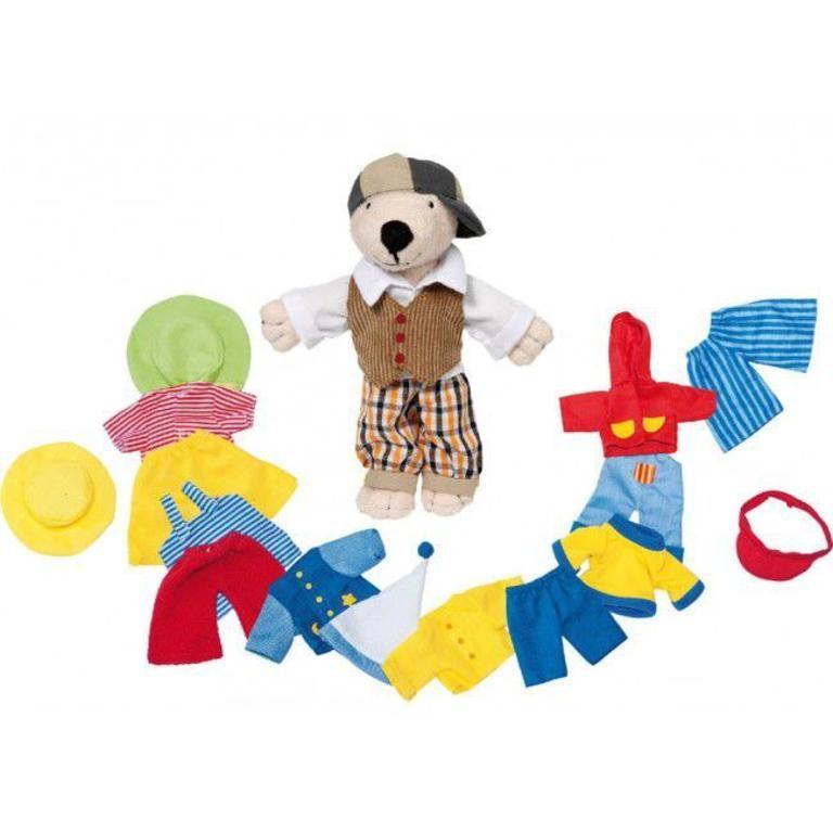 Goki: miś do ubierania Dress-up Bear - Noski Noski