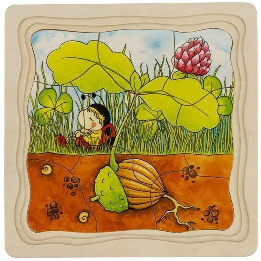 Goki: puzzle warstwowe etapy rozwoju Drzewo - Noski Noski
