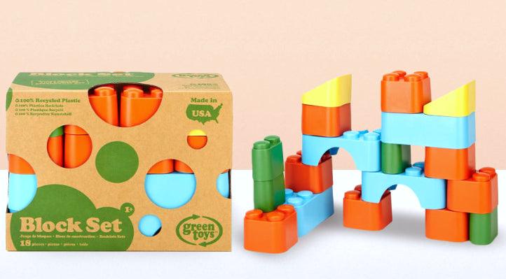 Green Toys: mega klocki Block Set - Noski Noski