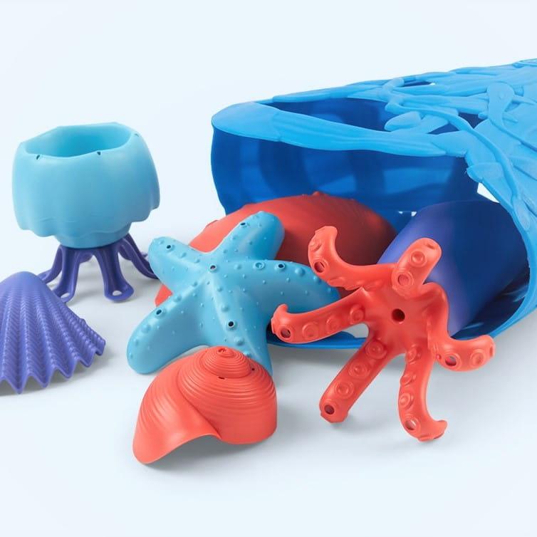 Green Toys: muszle do kąpieli OceanBound Tide Pool Set - Noski Noski