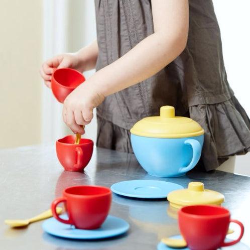 Green Toys: serwis do herbaty Blue Tea Set - Noski Noski