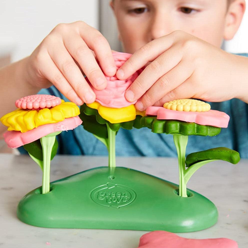 Green Toys: zestaw kreatywny z ciastoliną Flower Maker - Noski Noski