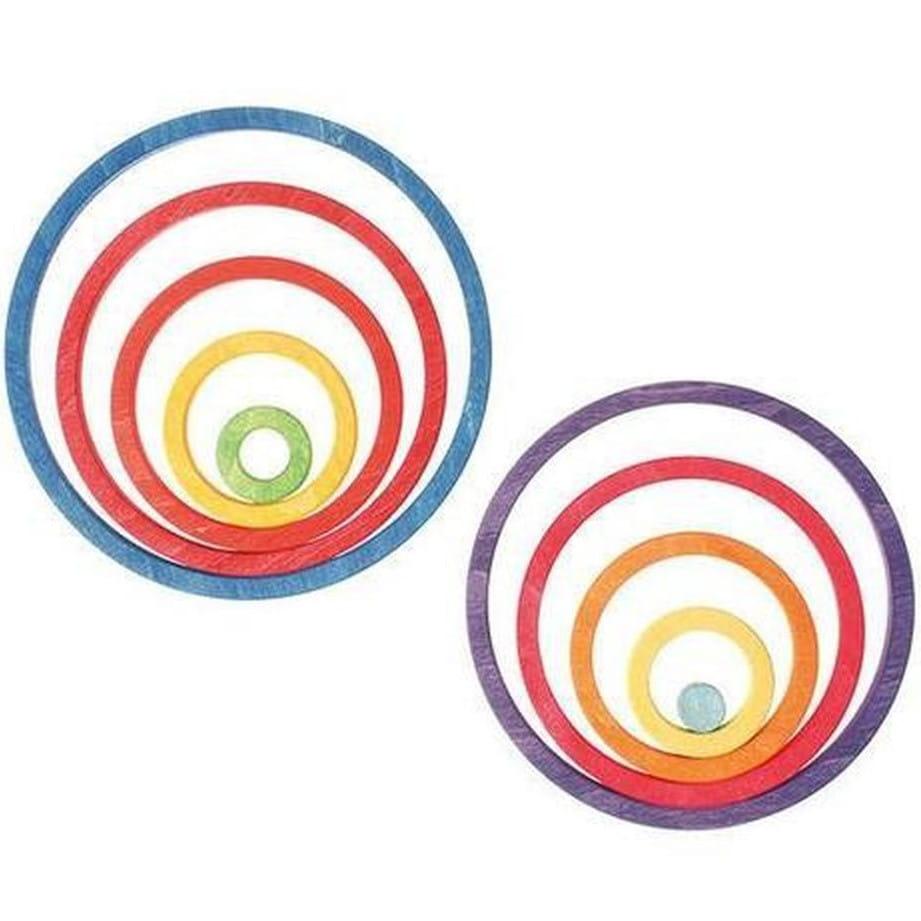 Grimm’s: drewniane pierścienie Concentric Circles - Noski Noski