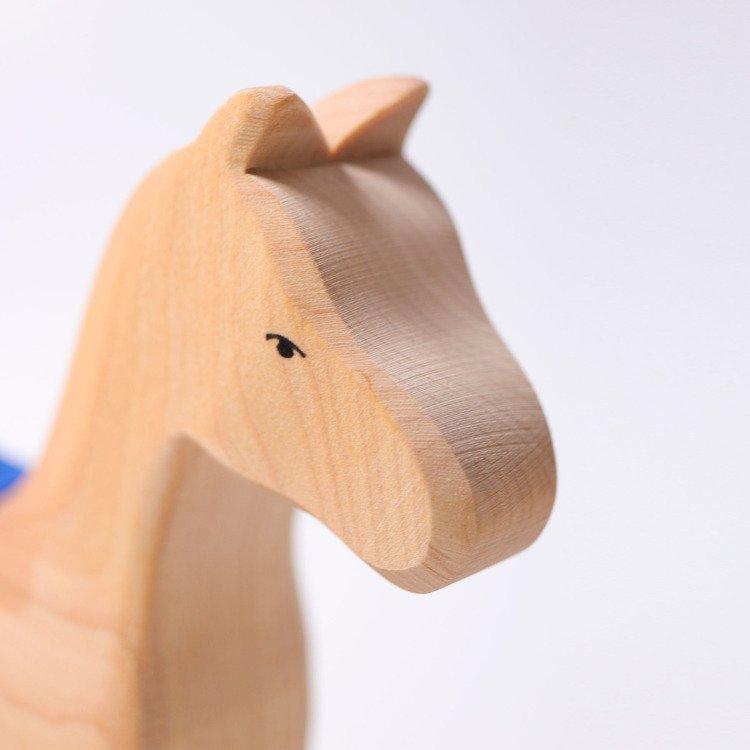 Grimm's: drewniany koń do ciągnięcia - Noski Noski