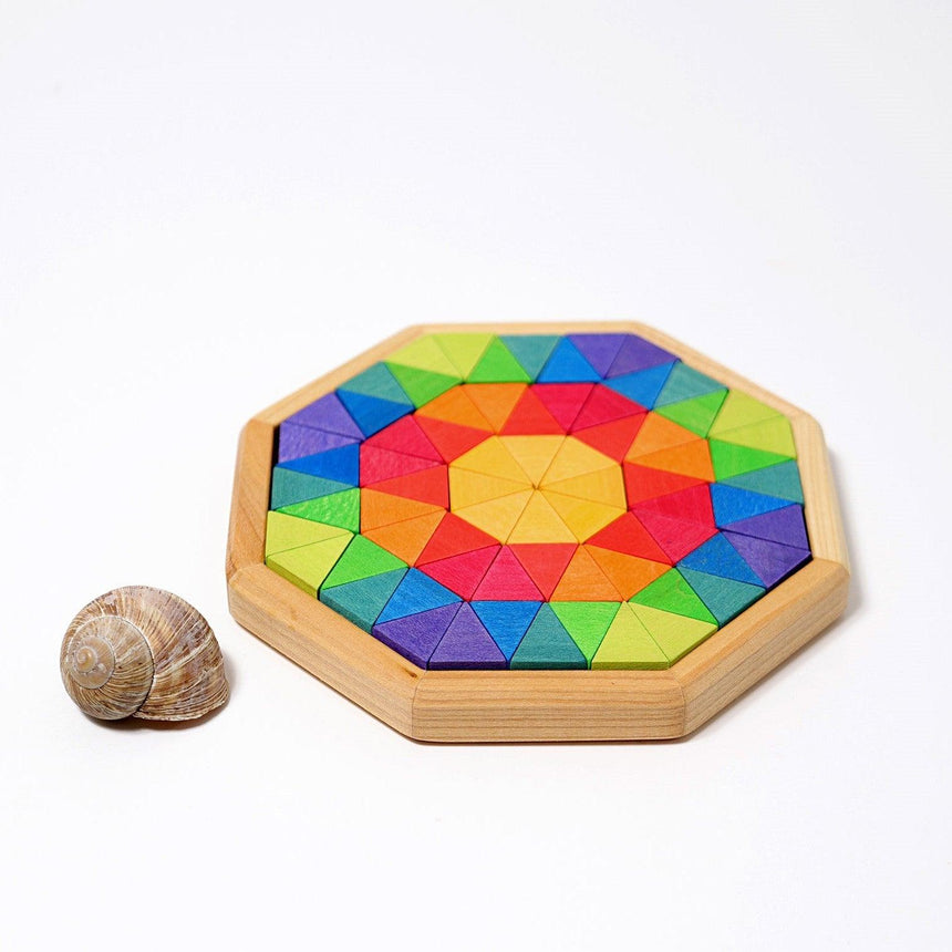 Grimm's: układanka ośmiokąt Small Octagon 72 el. - Noski Noski