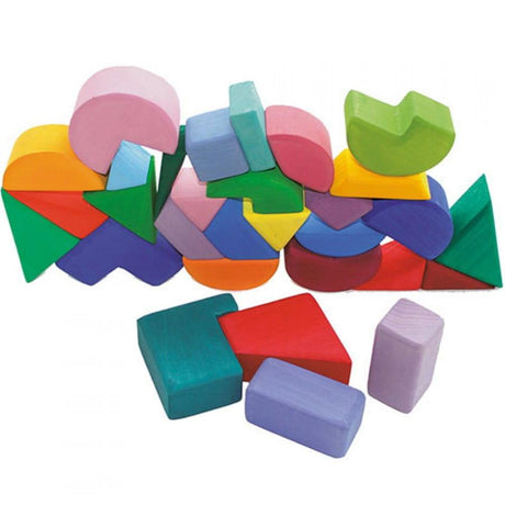 Grimm's: zestaw konstrukcyjny Triangle, Square, Circle 30 el. - Noski Noski