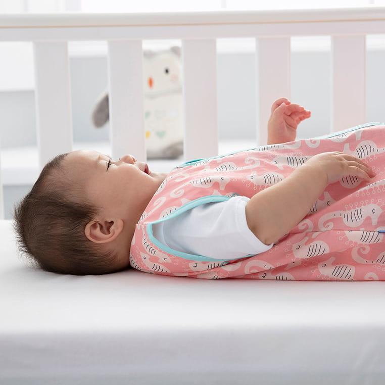 Gro Company: letni śpiworek z pokrowcem Grobag Travel 0-6 M - Noski Noski