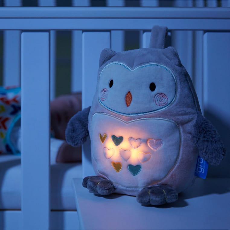Gro Company: szumiąca przytulanka Ollie the Owl - Noski Noski