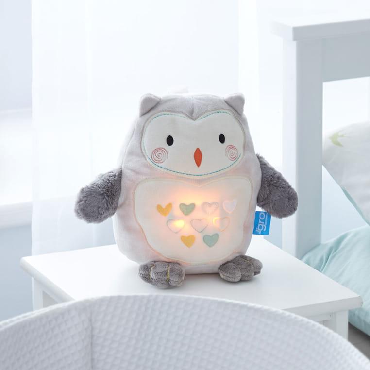 Gro Company: szumiąca przytulanka Ollie the Owl - Noski Noski