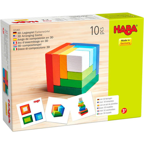 Haba: drewniana układanka kostka 3D Game - Noski Noski