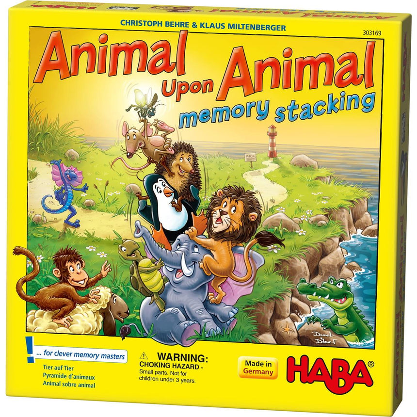 Haba: gra pamięciowa Animal Upon Animal Memory Stacking - Noski Noski