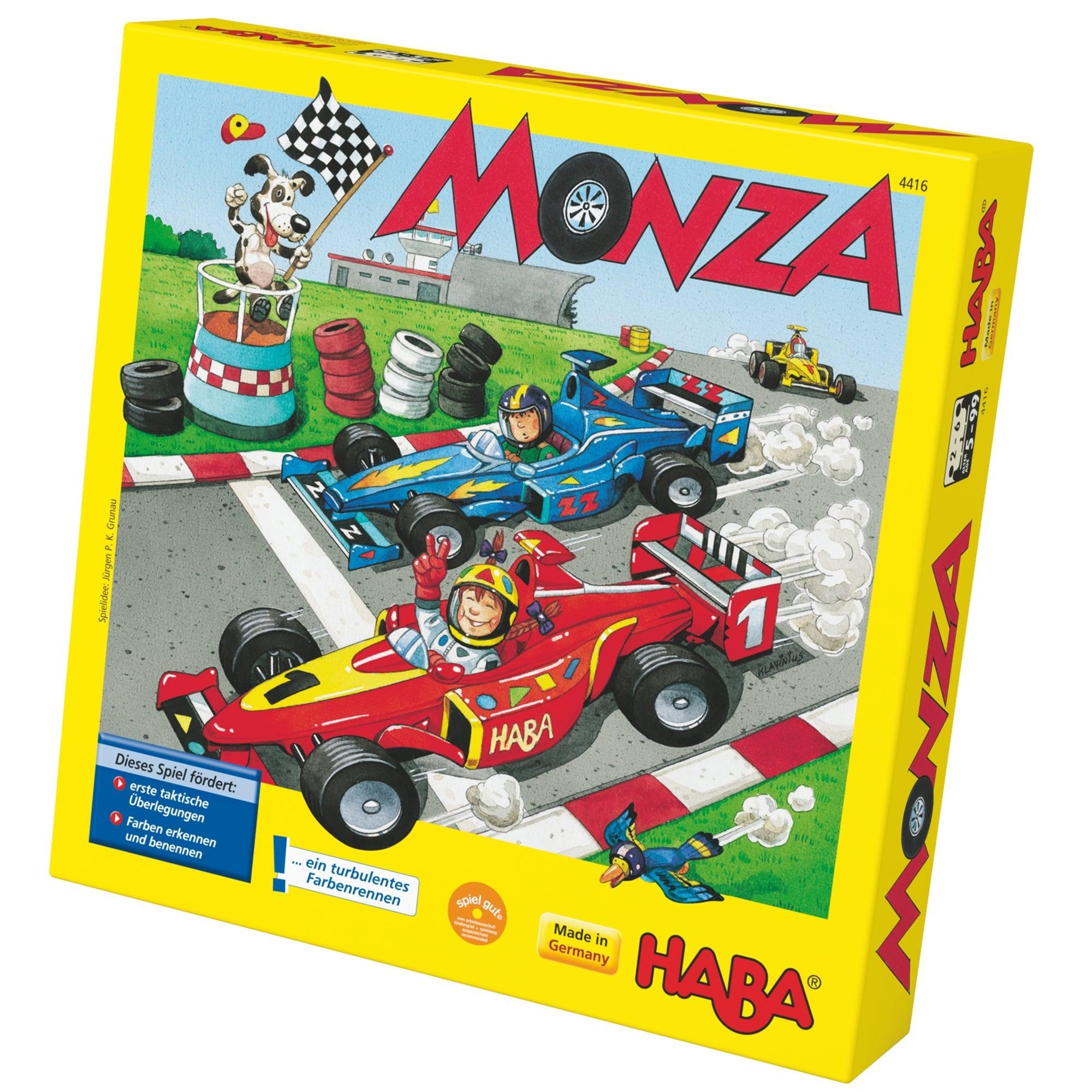 Haba: gra planszowa wyścigi Monza Raid - Noski Noski