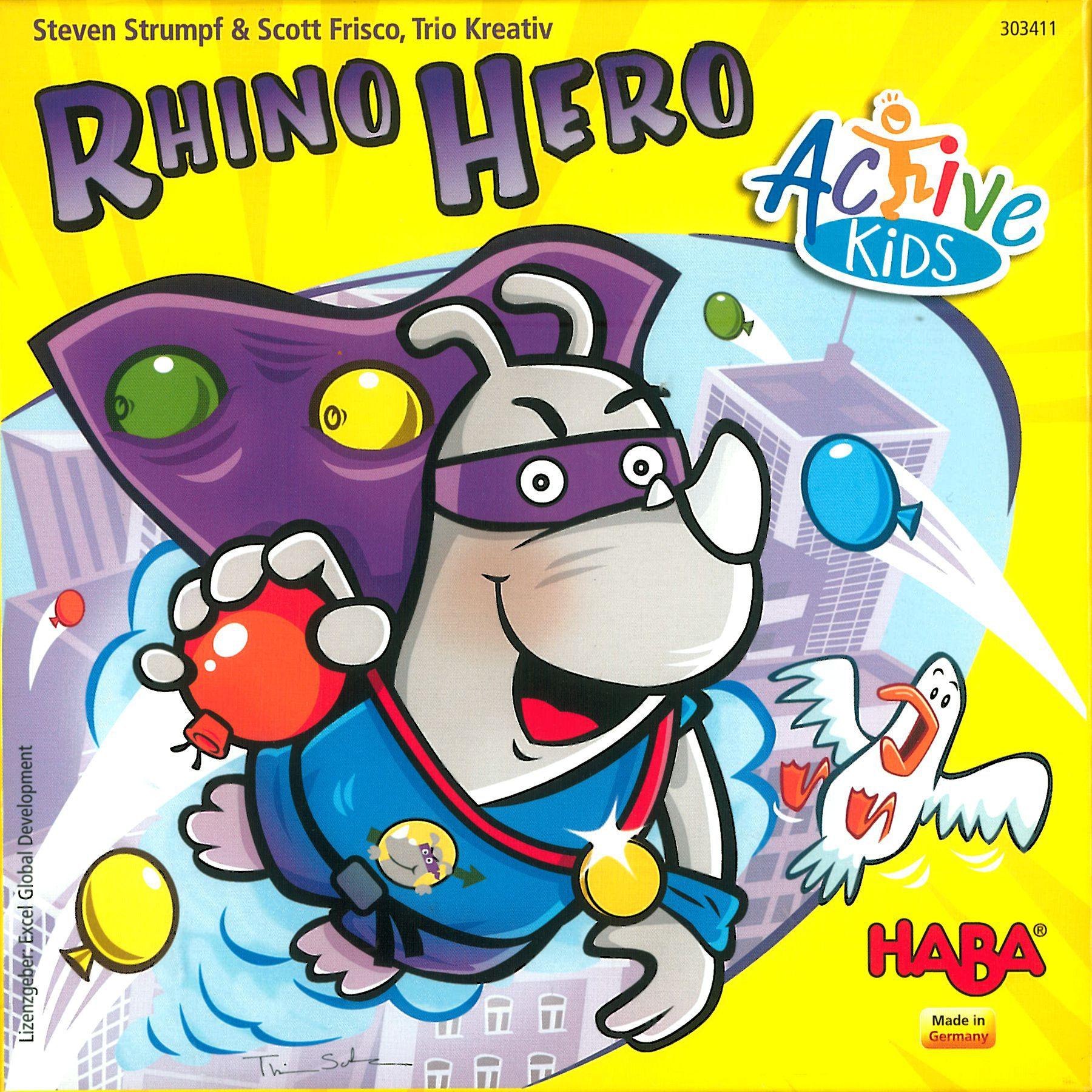 Haba: gra Rhino Hero Active Kids - Noski Noski