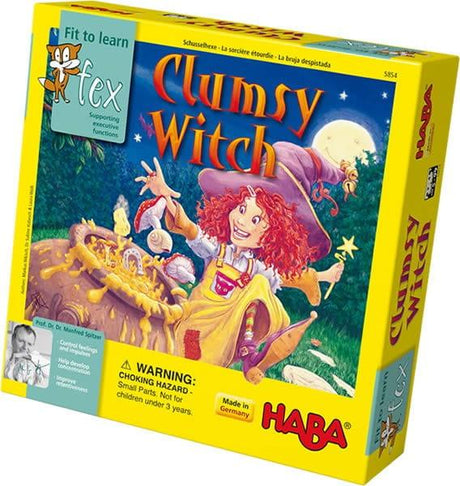 Haba: gra roztargniona czarownica Clumsy Witch - Noski Noski