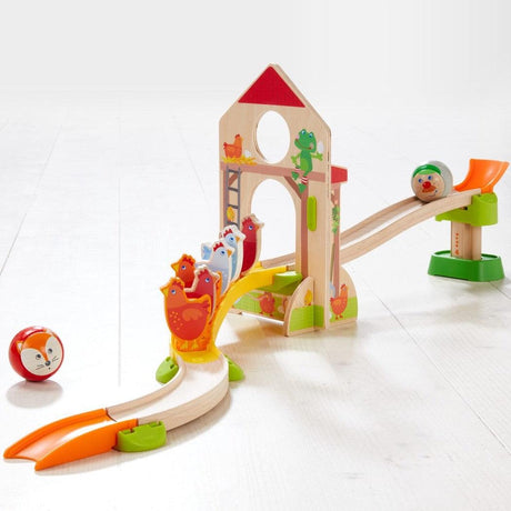 Haba: kulodrom kurki Hen Domino Kullerbü - Noski Noski