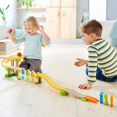 Haba: kulodrom liczby i kolory Number & Color Rally Kullerbü - Noski Noski