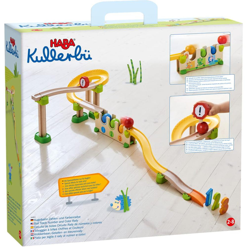 Haba: kulodrom liczby i kolory Number & Color Rally Kullerbü - Noski Noski