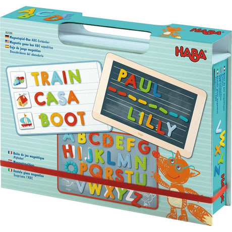 Haba: magnetyczna teczka alfabet ABC Expedition - Noski Noski