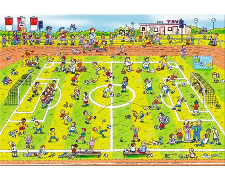 Haba: puzzle Na Boisku Piłkarskim 48 el. - Noski Noski