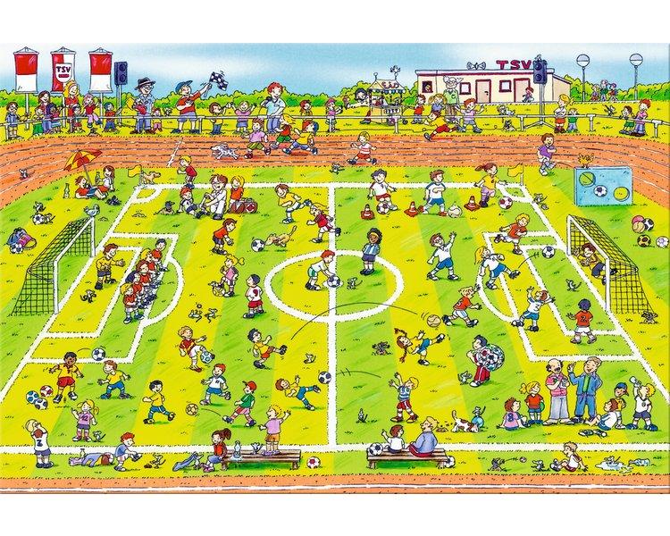 Haba: puzzle Na Boisku Piłkarskim 48 el. - Noski Noski