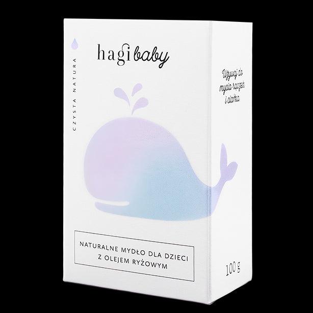 Hagi Baby: naturalne mydło dla dzieci z olejem ryżowym - Noski Noski