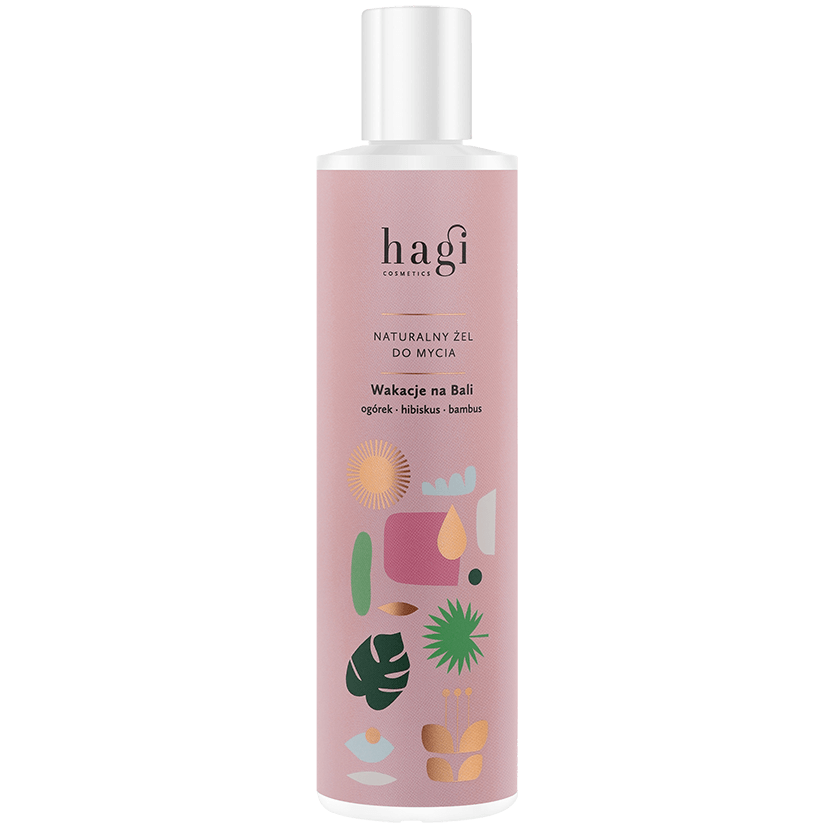 Hagi: naturalny żel do mycia ciała Wakacje na Bali - Noski Noski