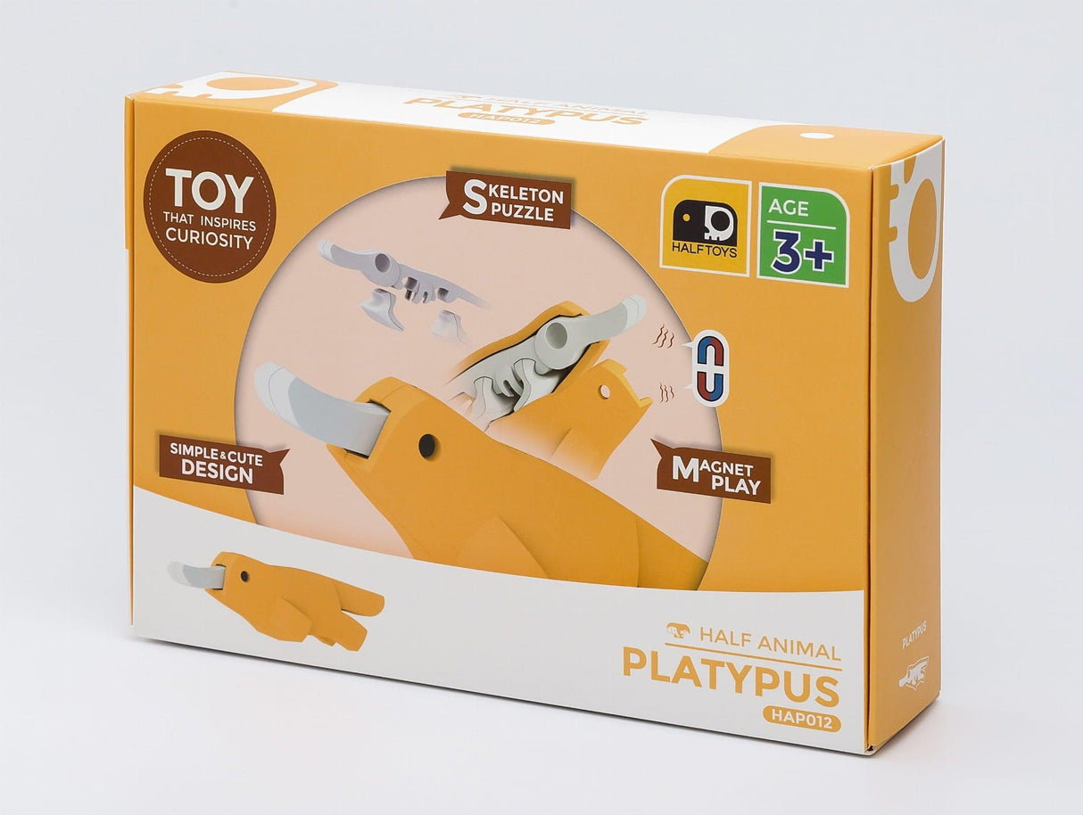 Halftoys: magnetyczne zwierzę do składania z książeczką Half Animal - Noski Noski