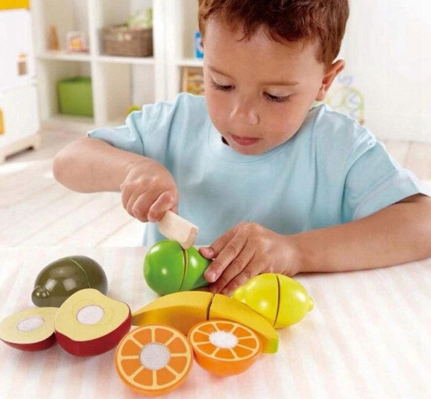 Hape: drewniane owoce do krojenia Fresh Fruit - Noski Noski