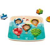 Hape: drewniane puzzle bączki Spinning Balloons Puzzle - Noski Noski