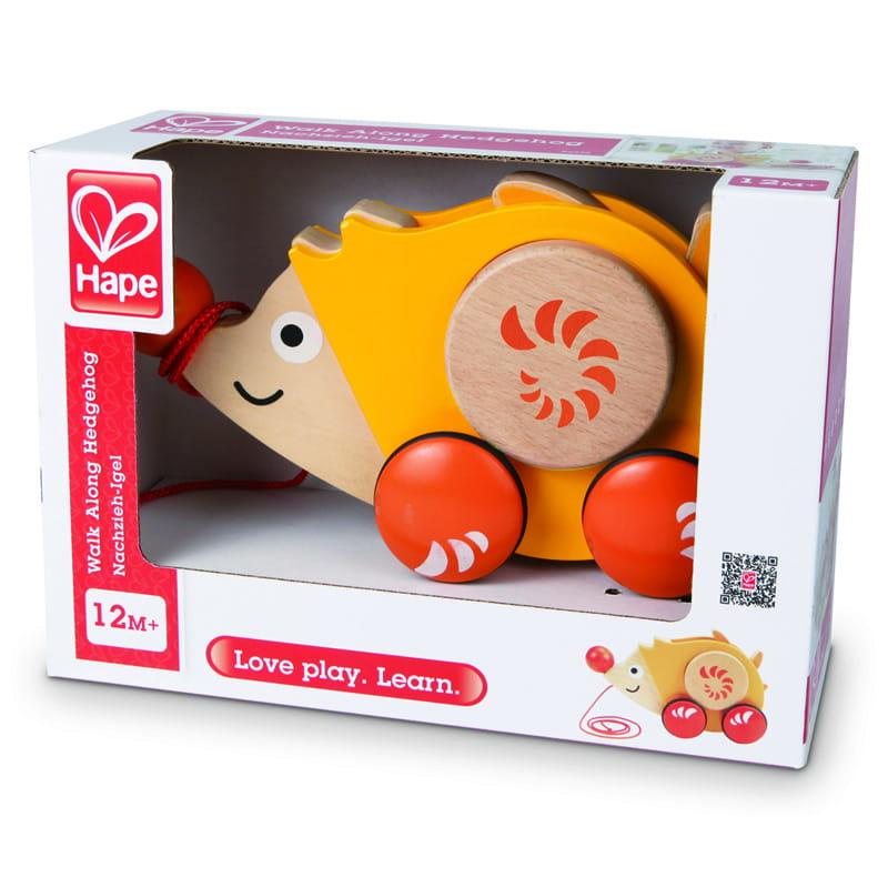 Hape: jeż do ciągnięcia Walk-a-Long Hedgehog - Noski Noski