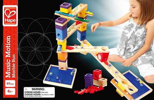 Hape: muzyczny kulodrom Quadrilla Music Motion - Noski Noski