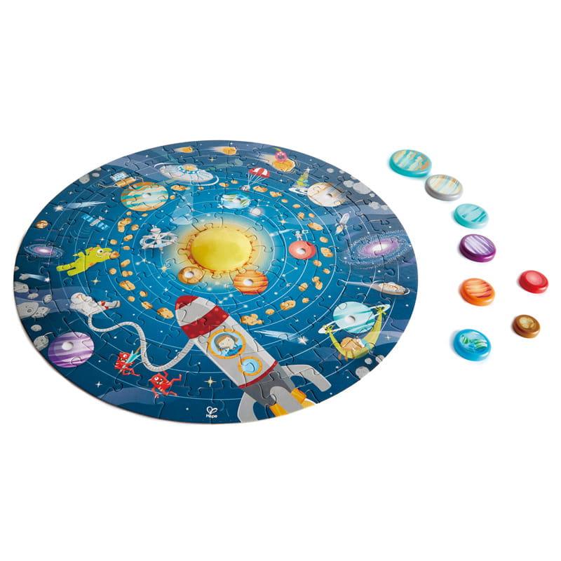 Hape: puzzle z układem słonecznym Solar System - Noski Noski