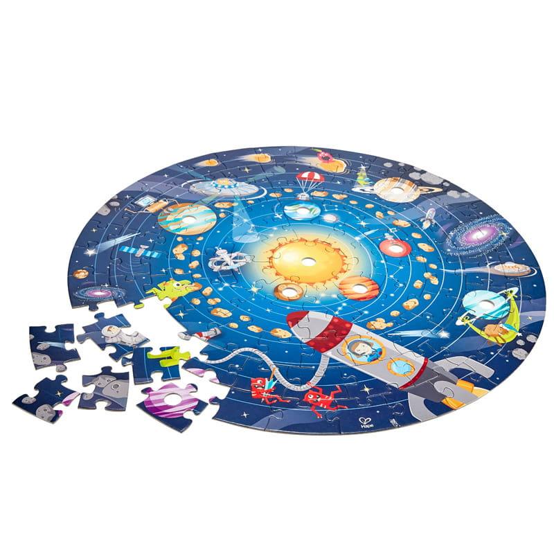 Hape: puzzle z układem słonecznym Solar System - Noski Noski