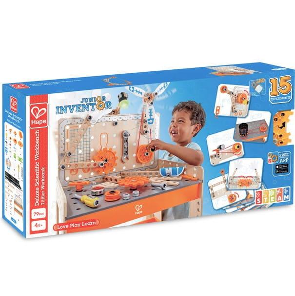 Hape: warsztat do eksperymentów Deluxe Junior Inventor - Noski Noski