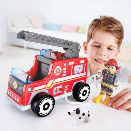 Hape: wóz strażacki Fire Rescue Team - Noski Noski