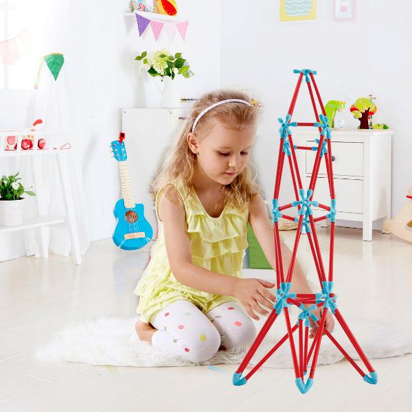 Hape: zestaw konstrukcyjny Flexistix Creativity Kit - Noski Noski