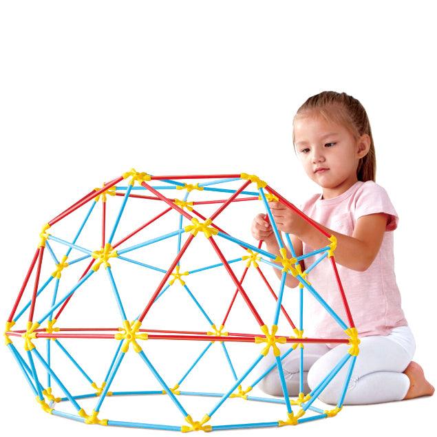 Hape: zestaw konstrukcyjny Flexistix Geodesic Structures - Noski Noski