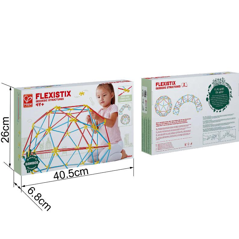 Hape: zestaw konstrukcyjny Flexistix Geodesic Structures - Noski Noski