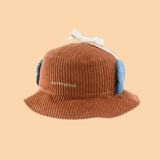 Happymess: kapelusz sztruksowy Bucket Hat - Noski Noski