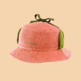 Happymess: kapelusz sztruksowy Bucket Hat - Noski Noski