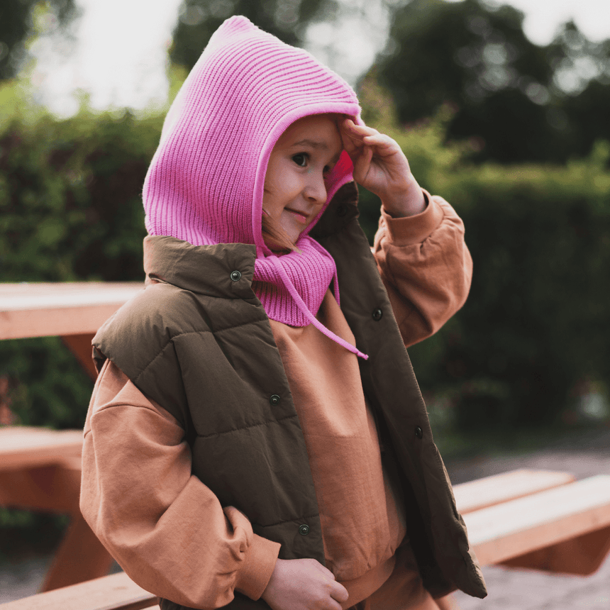 Happymess: komin z kapturem Merino - Noski Noski