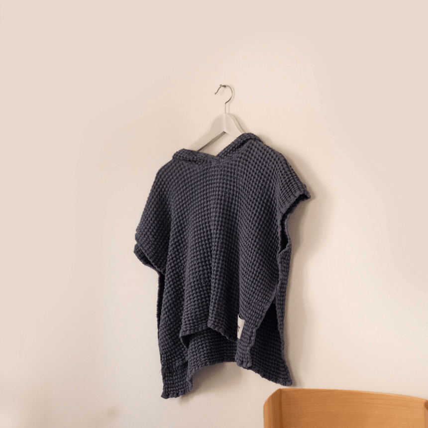 Happymess: lniane ponczo Waflowe 3-6 lat - Noski Noski